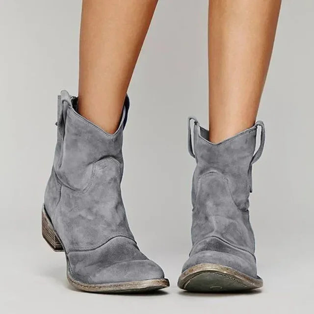 Thalia | Western-Inspired Ankle Boots with All-Day Comfort
