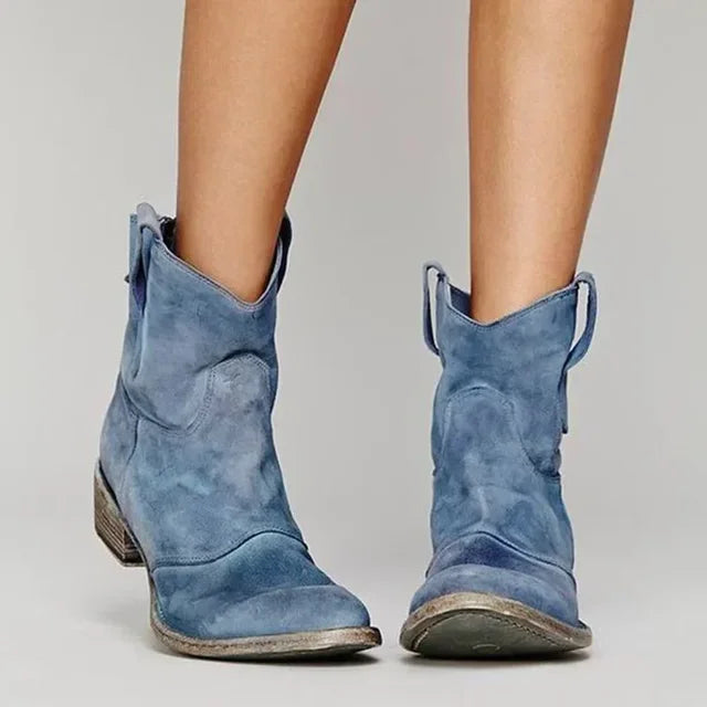 Thalia | Western-Inspired Ankle Boots with All-Day Comfort