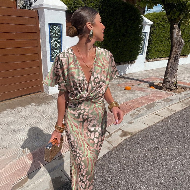 Ivy | Elegant Draped Dress for Effortless Confidence