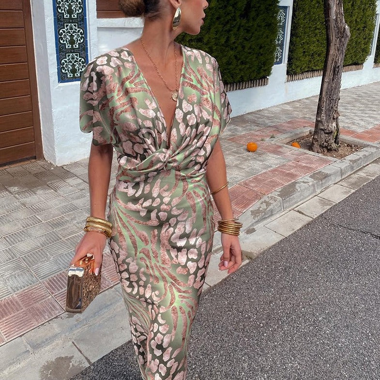 Ivy | Elegant Draped Dress for Effortless Confidence