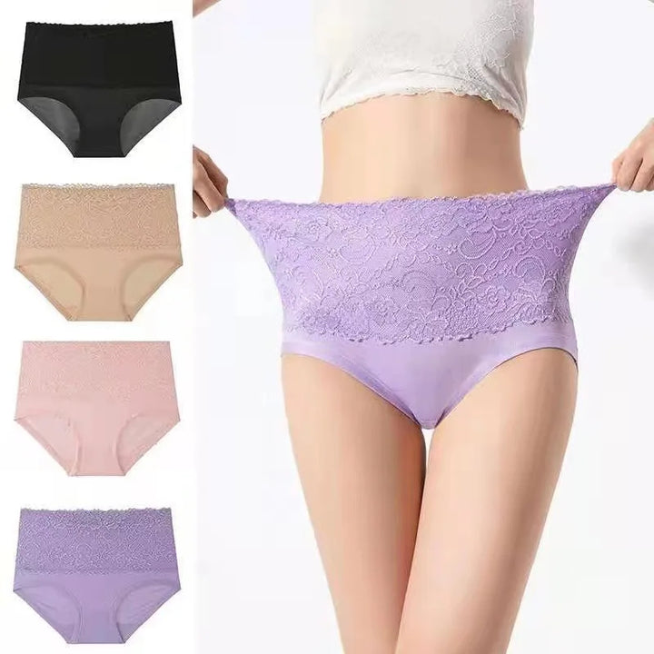 Suzie | 4-pack sculpting embroidered underwear
