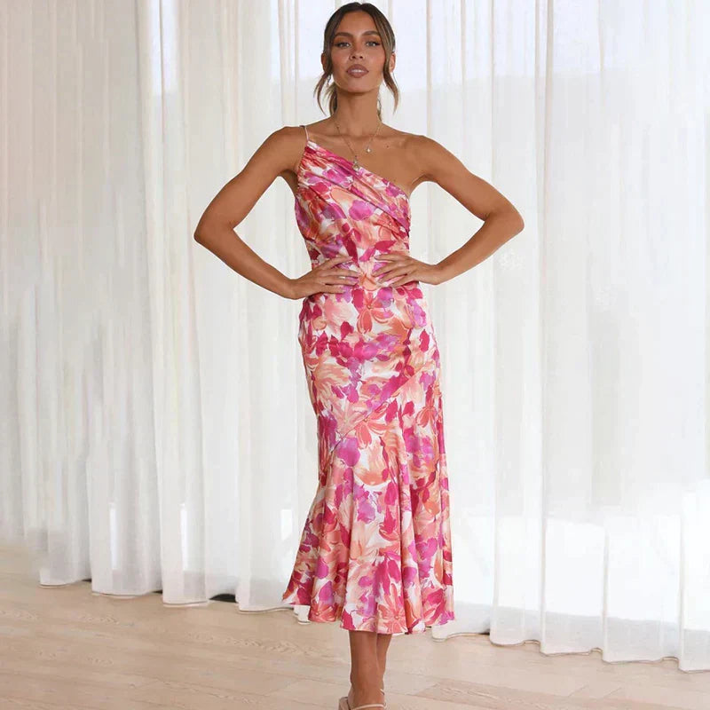 Sophia | Romantic Floral Dress for Everyday Elegance