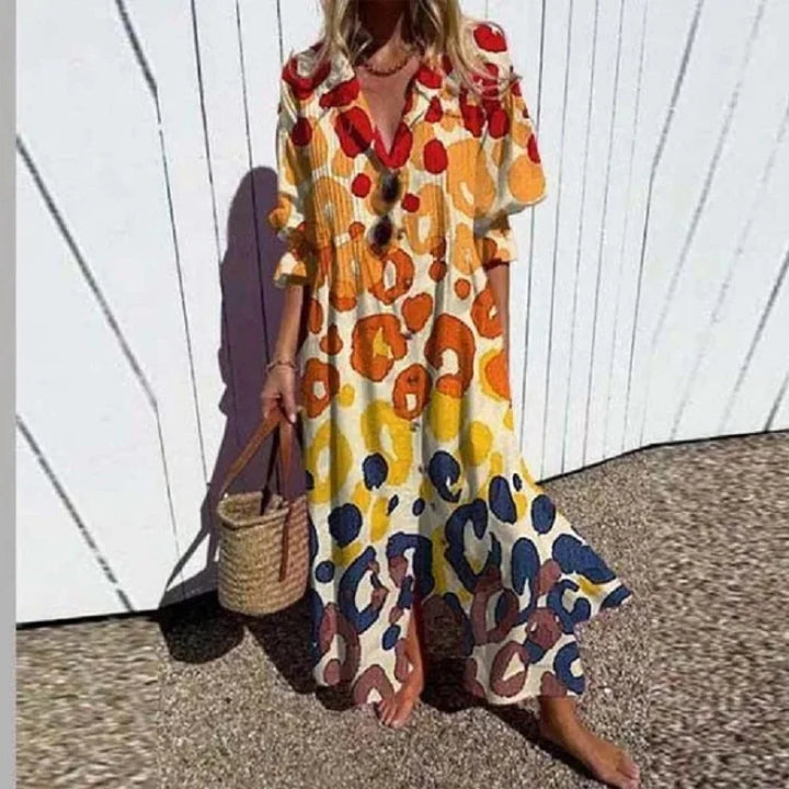 Lucy | Flowy Boho Dress for Effortless Charm