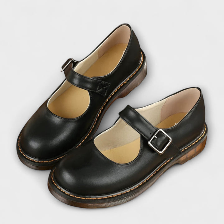 Brynn | Vintage-Inspired Strap Shoes