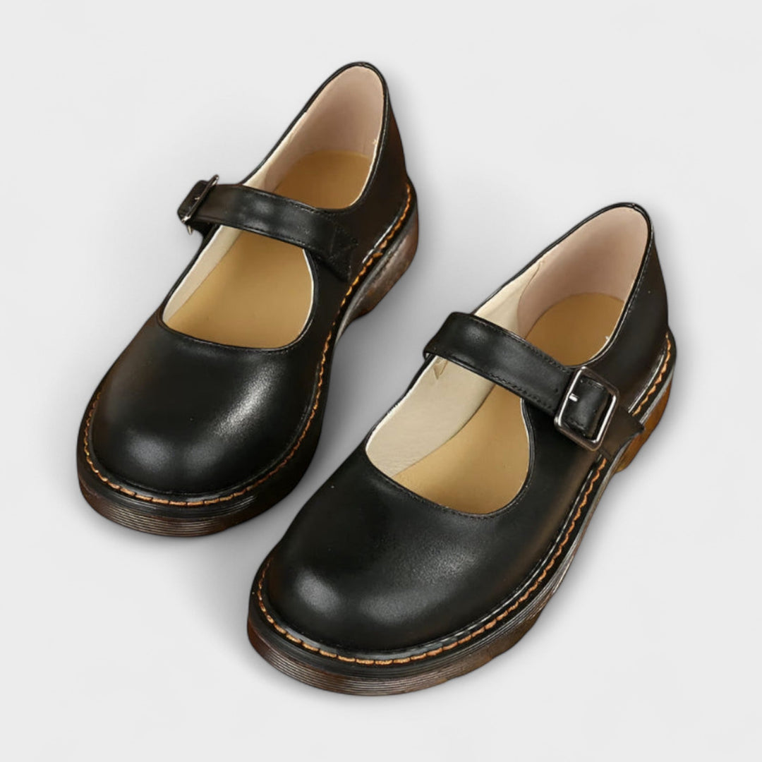 Brynn | Vintage-Inspired Strap Shoes