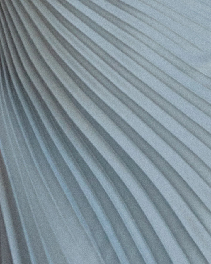 Delfina | Satin One-Shoulder Pleated Dress for Elegant Evenings