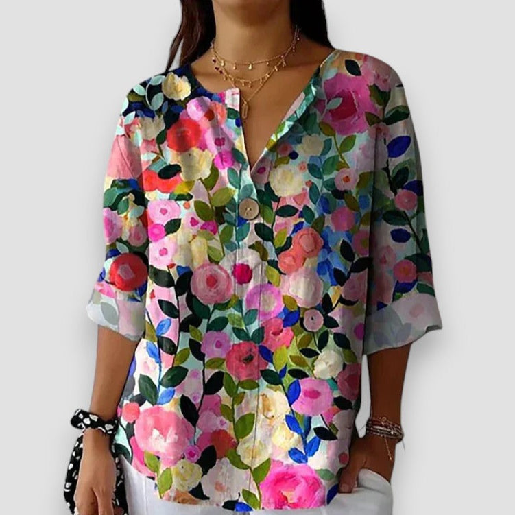 Hazel | Weekend-Ready Shirt with Refined Details