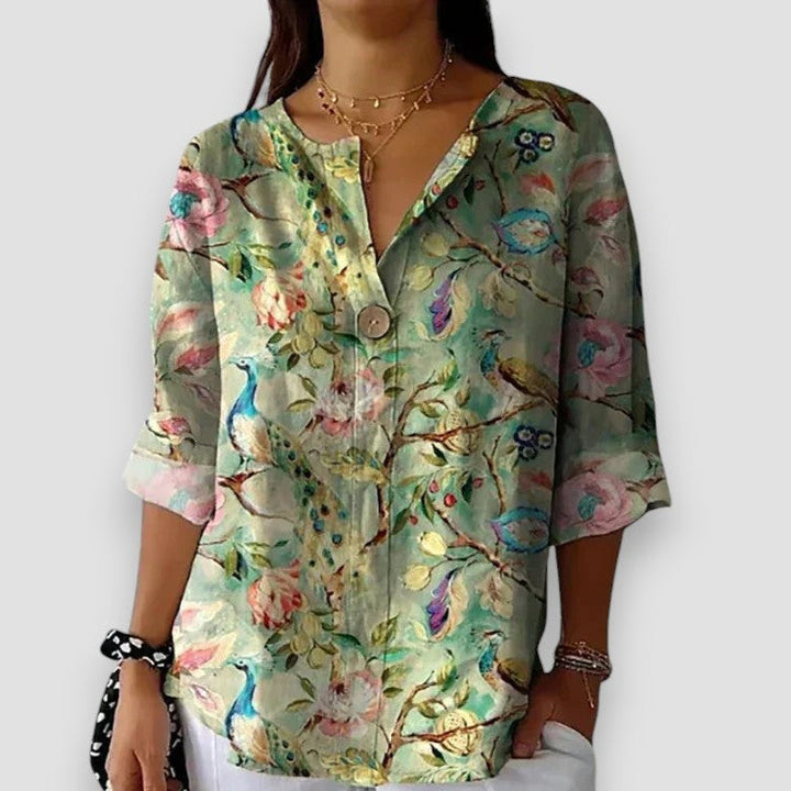 Hazel | Weekend-Ready Shirt with Refined Details