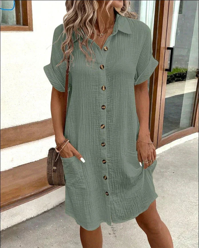 Maryam | Polished Polo Dress for Elegant Everyday Ease