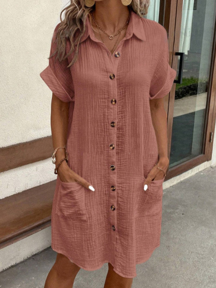 Maryam | Polished Polo Dress for Elegant Everyday Ease