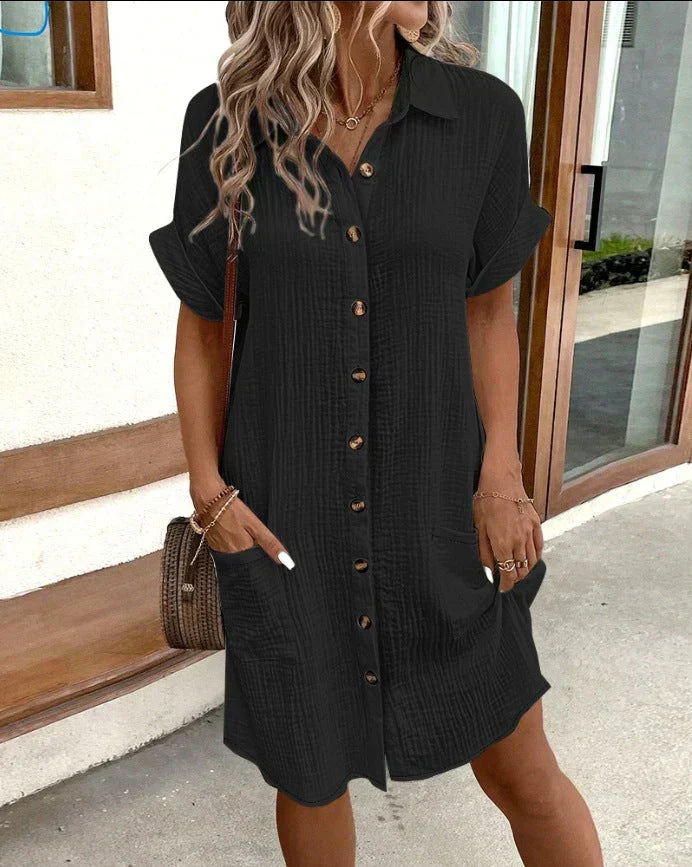 Maryam | Polished Polo Dress for Elegant Everyday Ease
