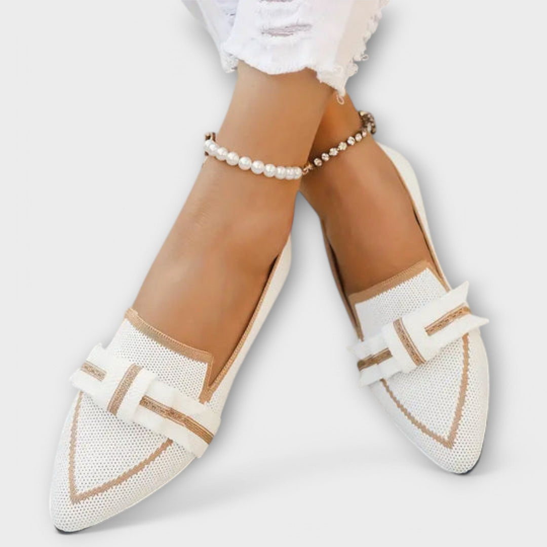 Ava | Flat shoes with knotted detail
