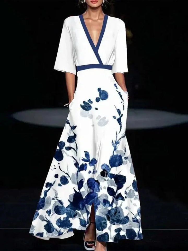 Hannah | Flowing Floral Dress for Elegant Moments