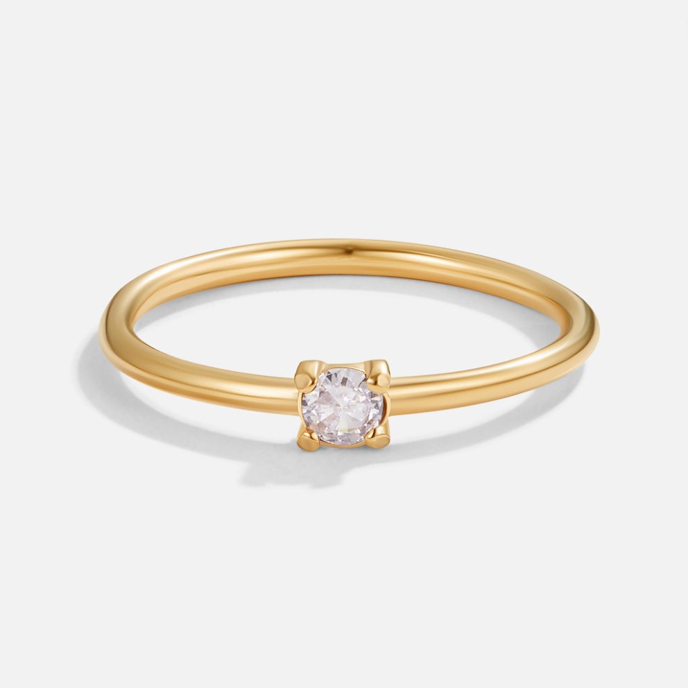 Julie | Birthstone Ring with a Personal Touch