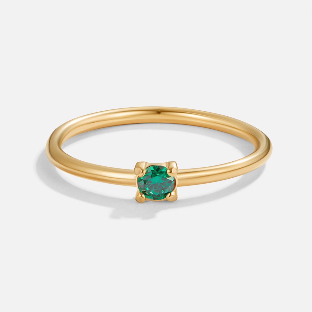 Julie | Birthstone Ring with a Personal Touch