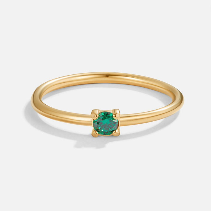 Julie | Birthstone Ring with a Personal Touch