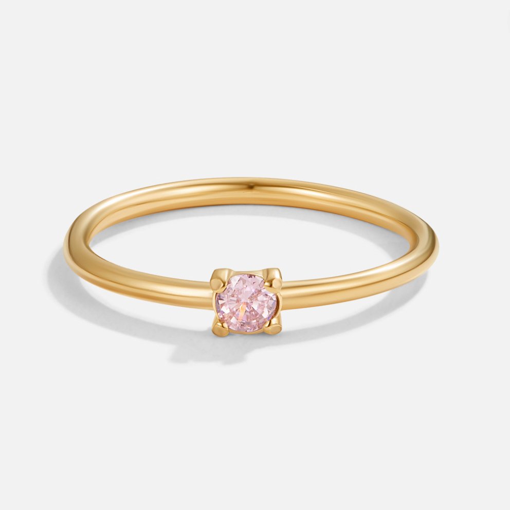 Julie | Birthstone Ring with a Personal Touch