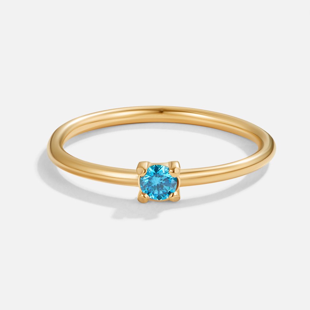 Julie | Birthstone Ring with a Personal Touch