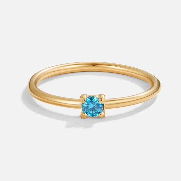 Julie | Birthstone Ring with a Personal Touch