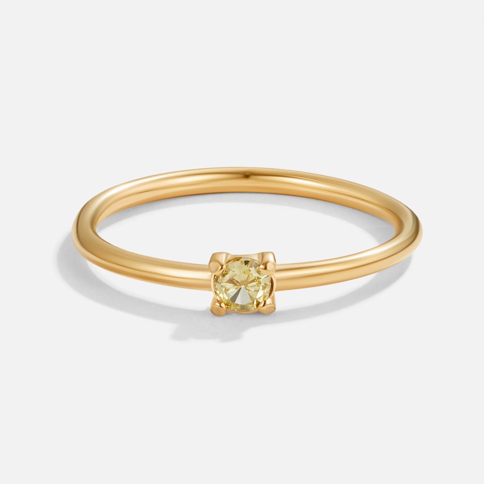Julie | Birthstone Ring with a Personal Touch