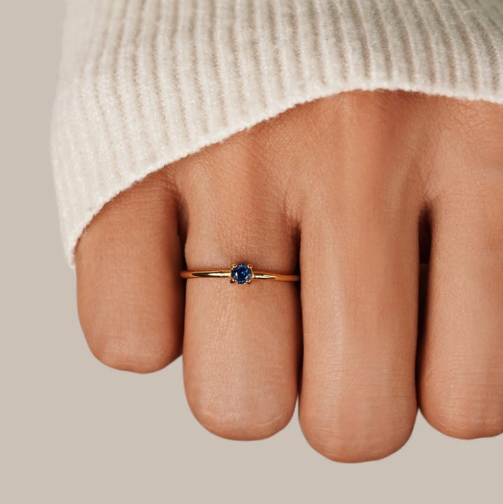 Julie | Birthstone Ring with a Personal Touch