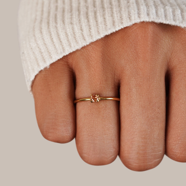 Julie | Birthstone Ring with a Personal Touch