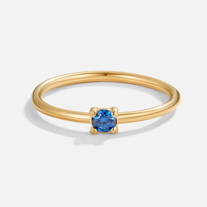 Julie | Birthstone Ring with a Personal Touch