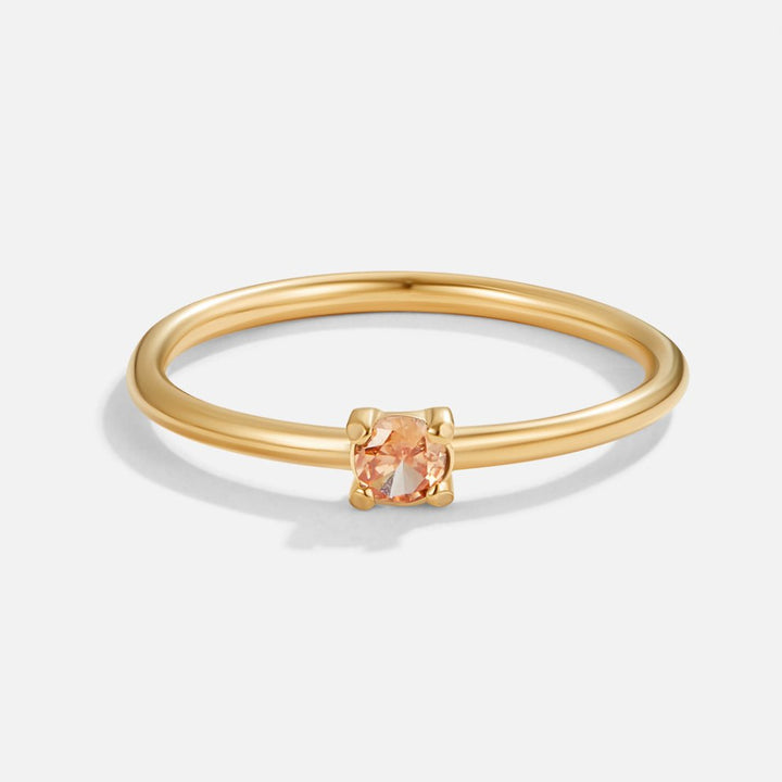 Julie | Birthstone Ring with a Personal Touch