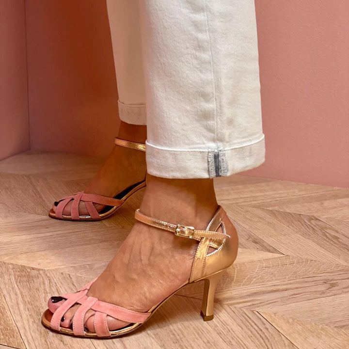 Carly | Elegant Heeled Sandals with All-Day Support