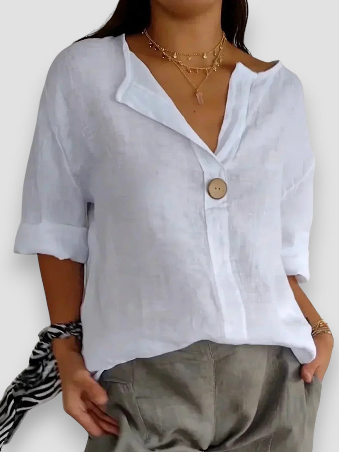 Diana | Easy-Fit Shirt with Modern Pattern