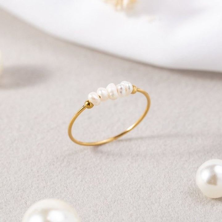Grace | Freshwater Pearl Ring with Elegant Simplicity