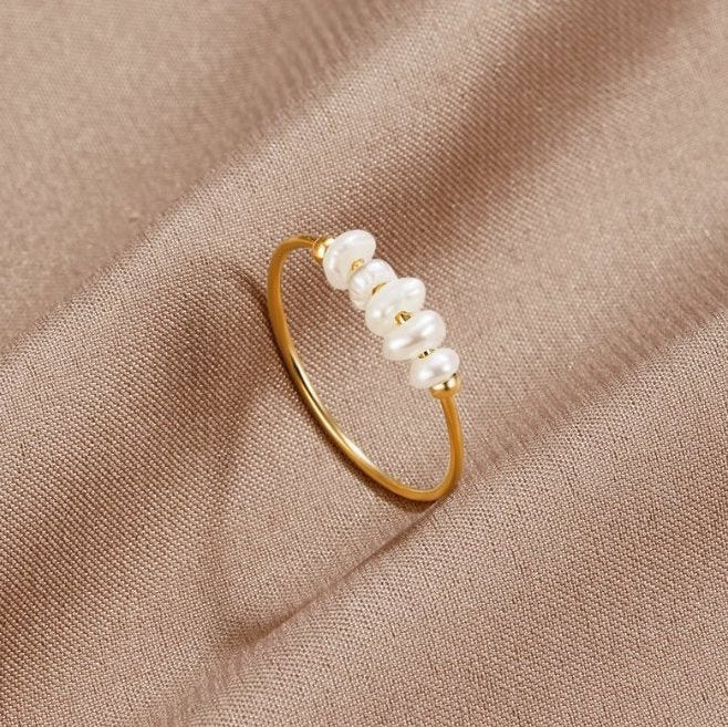 Grace | Freshwater Pearl Ring with Elegant Simplicity