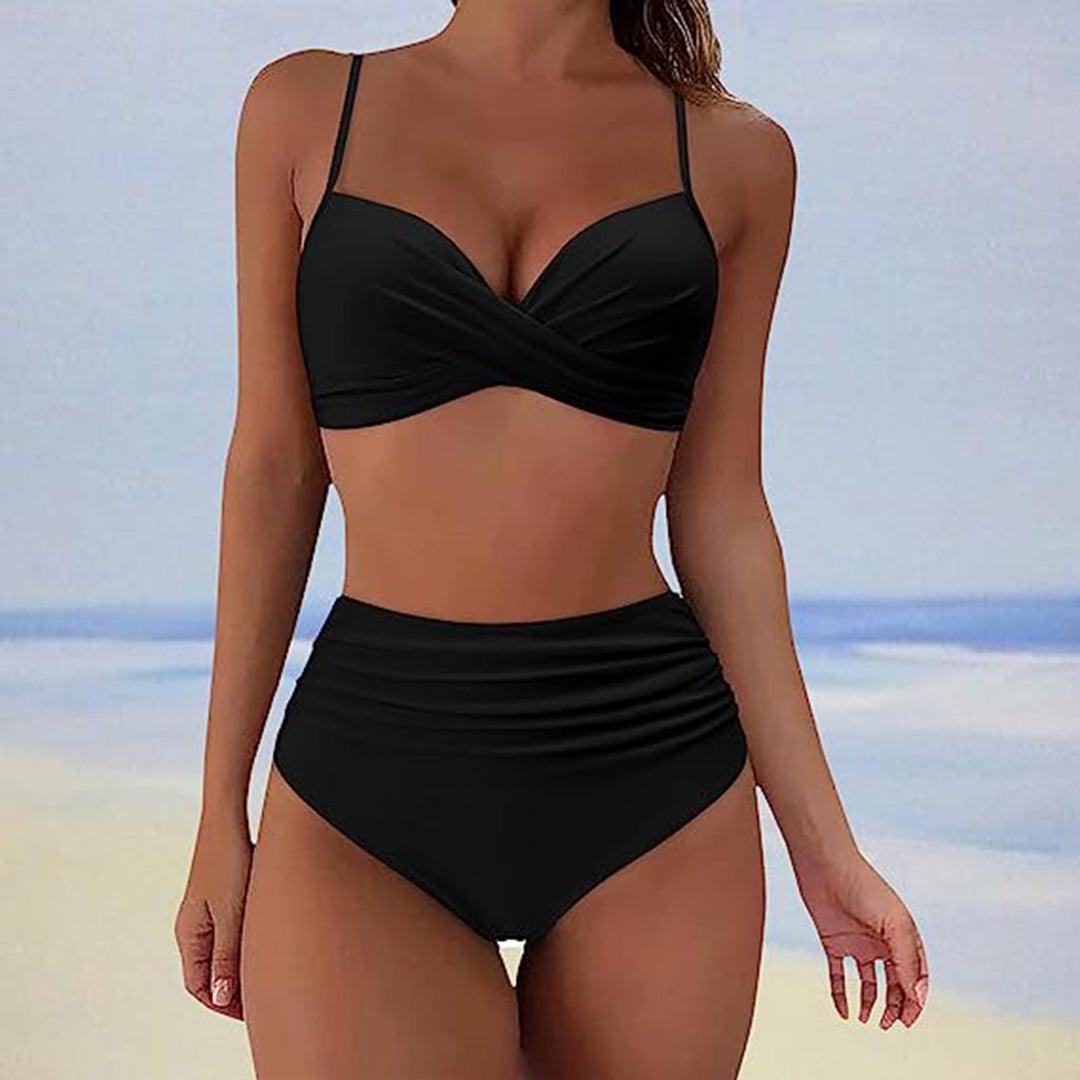 Isabelle | Elegant High-Waist Bikini for Sun-Soaked Days