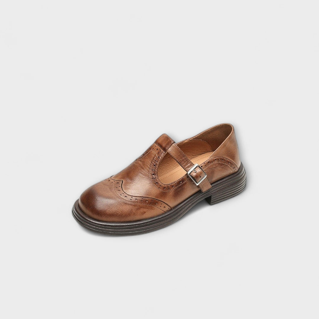 Ariadne | Classic Strap Flats for Everyday Ease