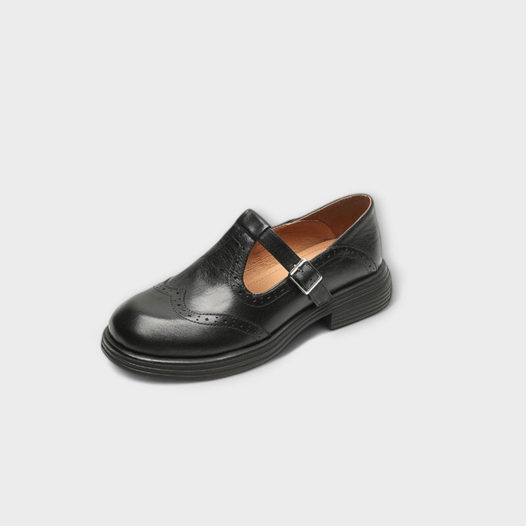 Ariadne | Classic Strap Flats for Everyday Ease