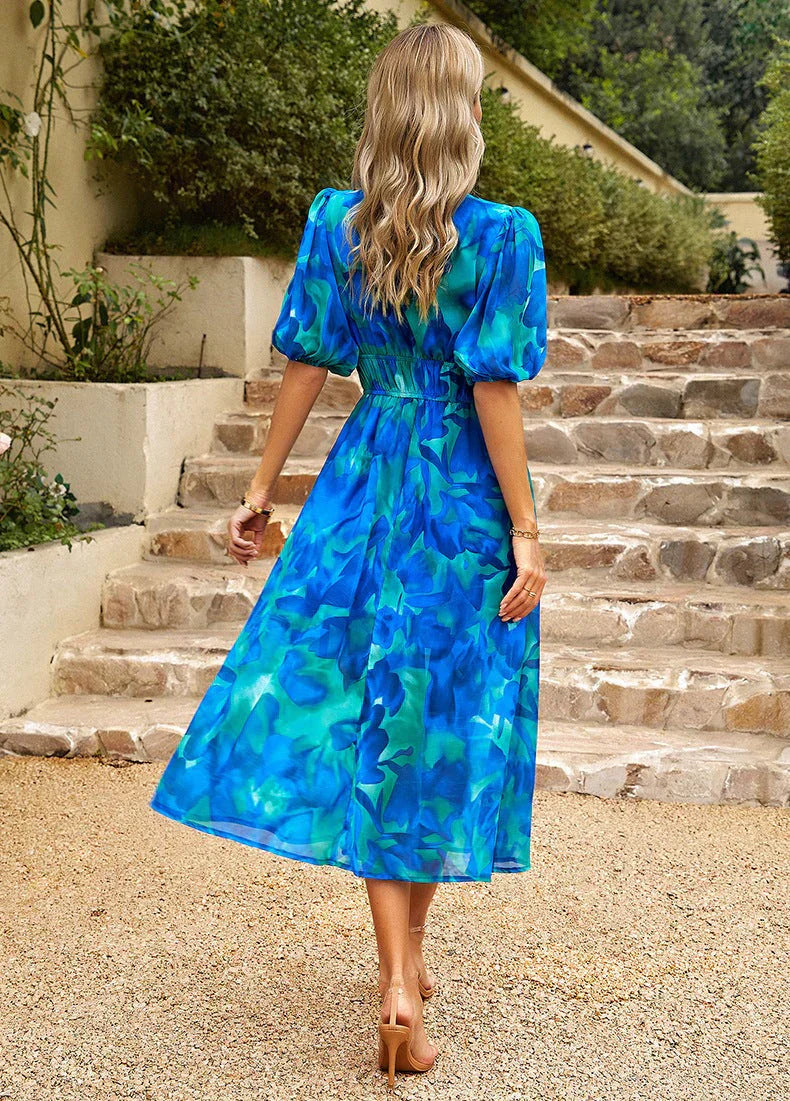 Innova | V-Neck Dress for Effortless Everyday Elegance