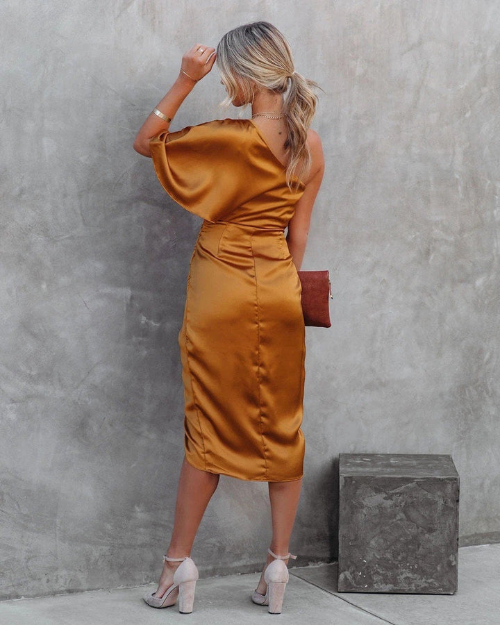 Poppy | Elegant Satin Robe for Effortless Grace