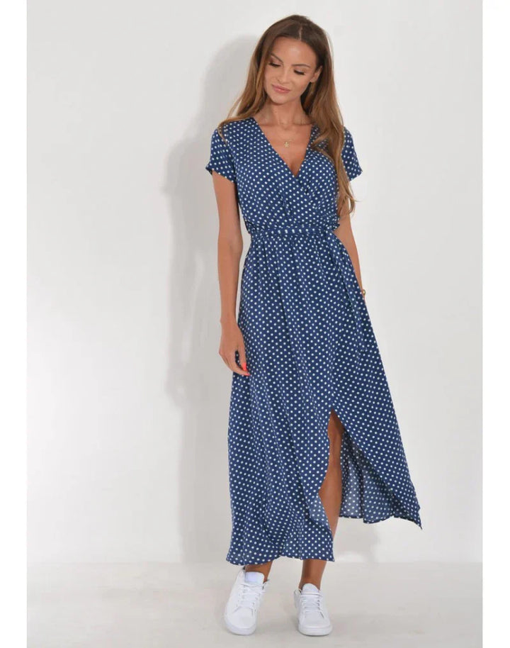 Darcie | Elegant V-Neck Dress for Effortless Sophistication