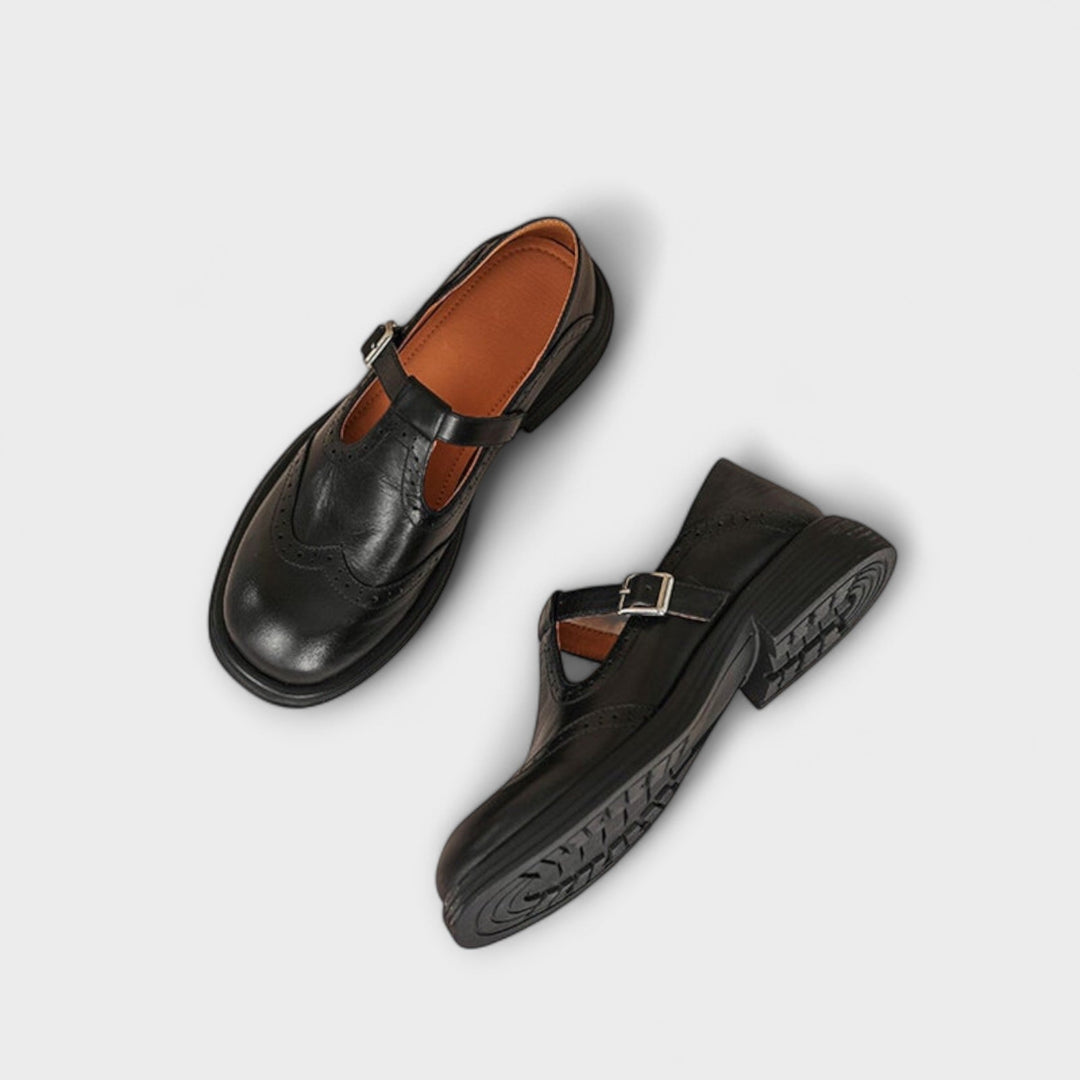 Ariadne | Classic Strap Flats for Everyday Ease