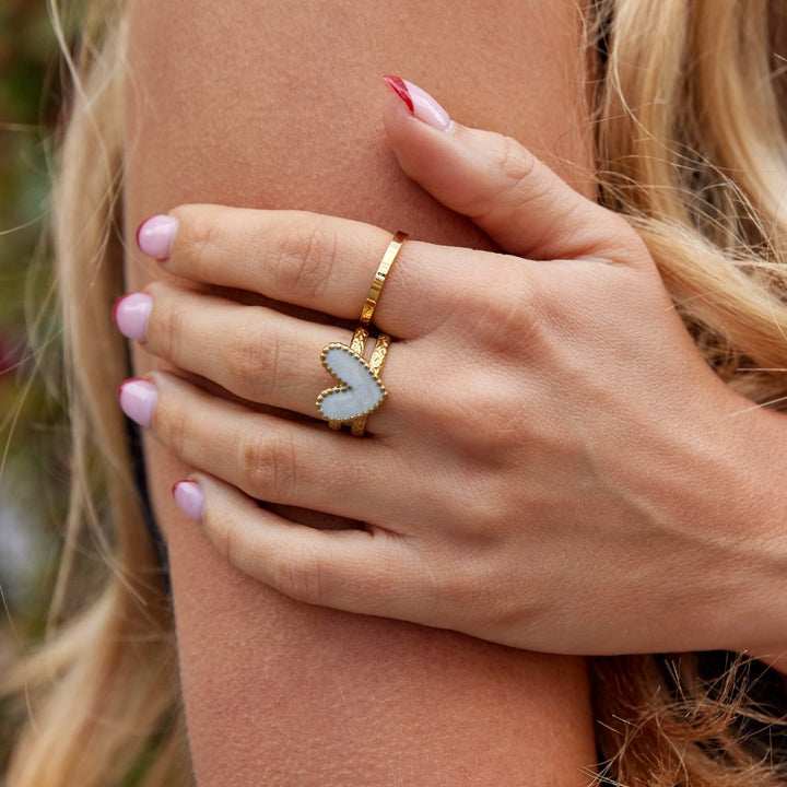 Alaiya | Waterproof Gold-Plated Ring for Everyday Elegance